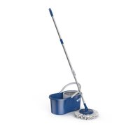 MOP Giratório 12 Litros Sense Flashlimp Limpeza Casa Azul