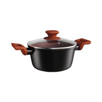 Caçarola Colorstone 20 Cm Terraçota Euro Cozinha Antiaderente
