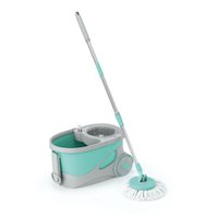 MOP Giratório Ciclone Flashlimp Limpeza Casa Verde Uso Doméstico