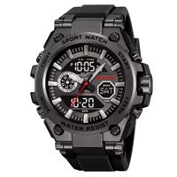 Relógio Masculino Skmei AnaDigi 2417 Preto e Cinza