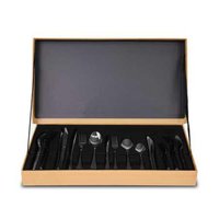 Faqueiro em Aço Inox Estojo Decor Bambu 42 Peças - Strauss Flat Euro