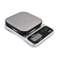 Balanca Digital para Cozinha PRO 5 Kg Euro Prata Uso Doméstico