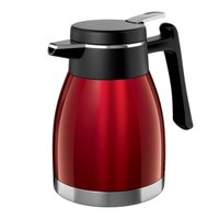 Bule Termico Quebec 1,2L Vermelho Euro Cozinha Uso Doméstico
