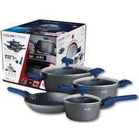 Conjunto de Panelas Colorstone 4 Peças Smart Click Euro