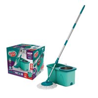 MOP Giratório Duas Águas PRO Flashlimp Limpeza Casa Verde