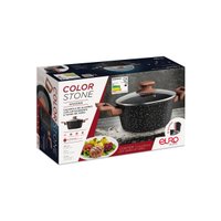 Caçarola Colorstone 20 Cm Wooden Euro Cozinha Antiaderente