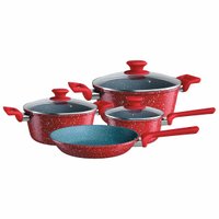 Conjunto de Panelas Colorstone 4 Peças Volcano Euro Cozinha