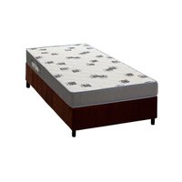 Cama Box CRC Solteiro +Colchão Espuma D33 Light Ortobom 88