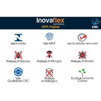 Cama Box Baú CRC Casal +Colchão Molas Ensacadas Supreme Inovaflex 138
