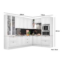 Cozinha Completa Henn 10 Peças Americana C5P36 Branco