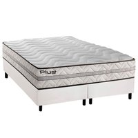 Cama Box CRC Queen +Colchão Espuma D33 Pasquale Paropas 158