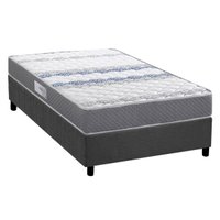 Cama Box CRC Solteiro +Colchão Ortopédico Timeless Herval 88