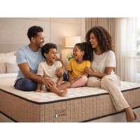 Colchão King Molas Ensacadas MasterPocket Torino Ibrido (193x203x32) - Orthoflex