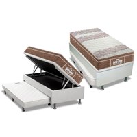 Cama Baú c/Aux CRC Solt +Colchão Anatômico Intense Probel -