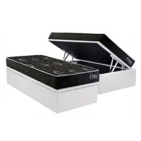 Cama Box Baú CRC Solt +Colchão Ortopédico Onix Kappesberg 88