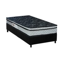 Cama Box CRC Solteiro +Colchão D28 Conforto Firme Paropas -
