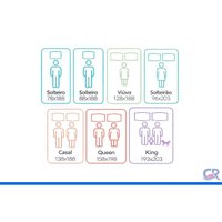 Colchão Solteirão Espuma Visco Gel Castor Molas Ensacadas GStar Vitagel SLX -