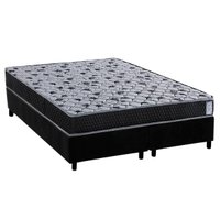 Cama Box CRC Queen +Colchão Ortopédico Vitre Herval 158x198