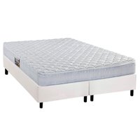 Cama Box CRC Queen +Colchão Ortopédico Frontier Herval 158