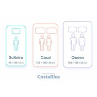 Colchão Solteiro D28 Inovaflex Ortopédico Comfort Premiun 88x27
