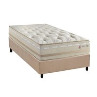 Cama Box CRC Solteiro +Colchão Molas C1626 Herval 88x188
