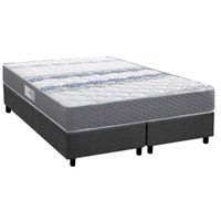 Cama Box CRC Queen +Colchão Ortopédico Timeless Herval 158