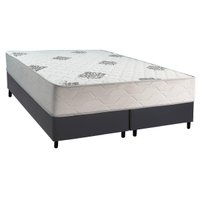 Cama Box CRC Queen +Colchão Ortopédico Comfort Inovaflex 158
