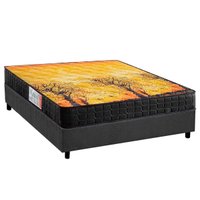 Cama Box CRC Casal +Colchão Ortopédico Pantanal Anjos 138