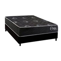 Cama Box CRC Casal +Colchão Ortopédico Onix Kappesberg 138