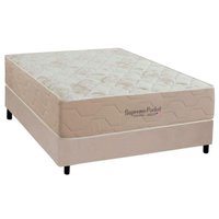 Cama Box CRC Casal +Colchão Molas Supreme Inovaflex 138x188