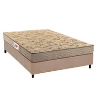 Cama Box CRC Casal +Colchão Ortopédico Royalle Paropas 138