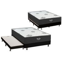 Cama Box c/Aux CRC Casal +Colchão Star Inovaflex 138x188
