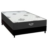Cama Box CRC Casal +Colchão Molas Star Inovaflex 138x188