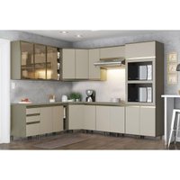 Cozinha Completa Henn 16 Peças Connect C16P04 Duna/Cristal
