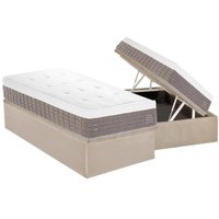 Cama Box Baú CRC Solteiro +Colchão Molas C1784 Herval 88x188