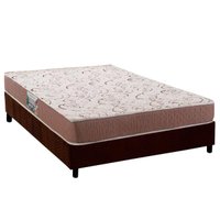 Cama Box CRC Casal +Colchão Ortopédico Durabilli Herval 138
