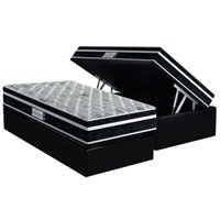 Cama Box Baú CRC Solt +Colchão Anatômico Ortopédico Tech2000 Probel 88