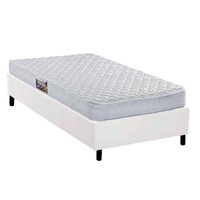 Cama Box CRC Solteiro +Colchão Ortopédico Frontier Herval 88