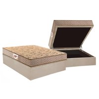 Cama Box Baú Casal + Colchão Espuma Paropas Royalle