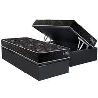 Cama Box Baú NOVO + Colchão Ortopédico Kappesberg Onix