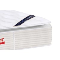 Colchão Solteiro Espuma Visco Gel Castor Molas Ensacadas GStar Vitagel SLX -