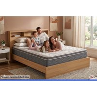 Colchão Queen D45 Paropas Ortopédico Confort Mega Firme 158