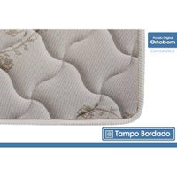 Cama Box Casal: Colchão Molas Ensacadas Ortobom Airtech + Base CRC Suede Clean (138x188)