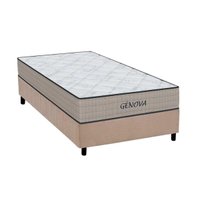 Cama Box CRC Solt +Colchão Espuma D45 Genova Orthoflex 88