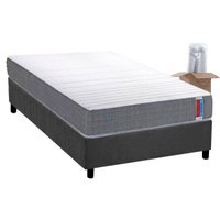 Cama Box CRC Solt +Colchão Espuma D28 Singlecore Herval 88