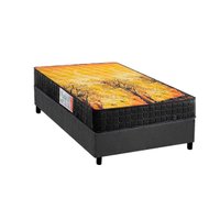 Cama Box CRC Solteiro +Colchão Ortopédico Pantanal Anjos 78