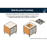 Cozinha Completa Henn 15 Peças Connect C15P01 Duna/Cristal