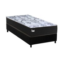 Cama Box CRC Solteiro +Colchão Molas Life Gold Paropas 88