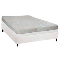 Colchão Casal Espuma Visco Gel Castor D33 Vitagel Space D. Face 138x188x24