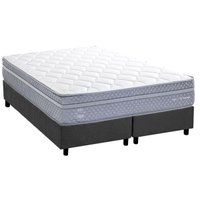Cama Box CRC Queen +Colchão Molas C1780 Herval 158x198